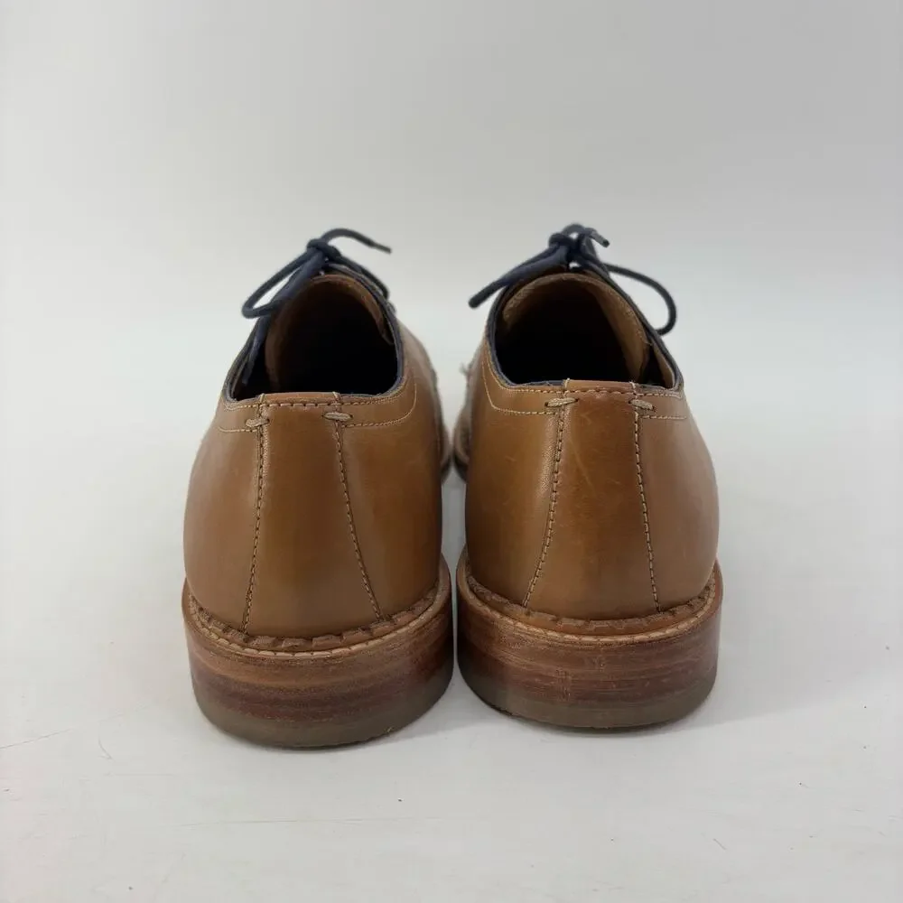 Johnston Murphy J&M 1850 Sz 10.5 Mens Brown Leather Lace Up